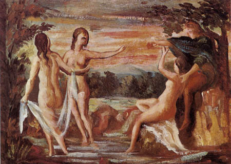 Paul Cézanne (Cezanne) - The Judgement of Paris